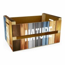 Storage Box Confortime Nature (6 Units) (36 x 26,5 x 17 cm)