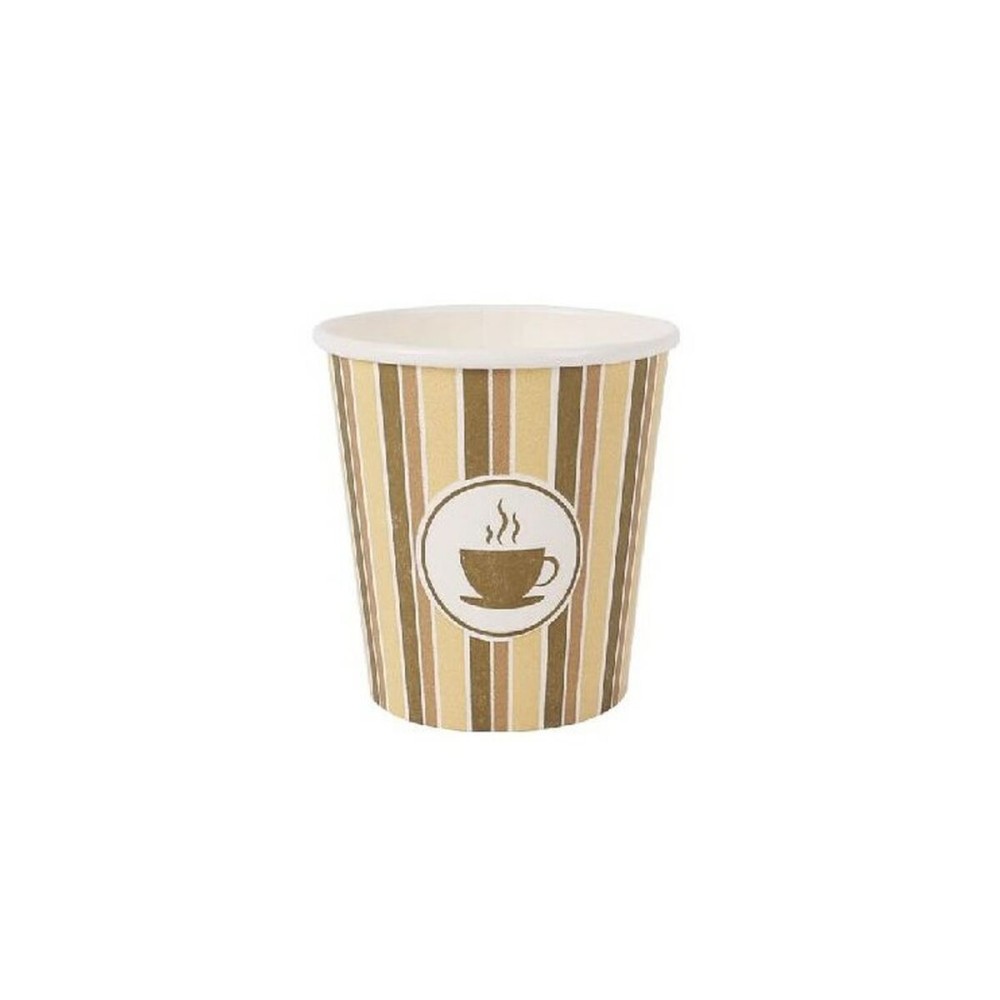 Set of glasses Algon Cardboard Coffee 50 Pieces 120 ml (12 Units)