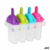 Moule pour Glaces Privilege 4 compartiments Multicouleur (24 Unités)