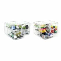 Organisateur polyvalent Confortime Plastique Transparent 23,5 x 15,3 x 10,8 cm (6 Unités)