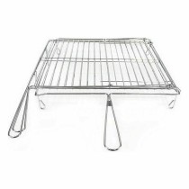 Grill Algon Chrome Plaque Tournante 40 x 45 x 10 cm (4 Unités)