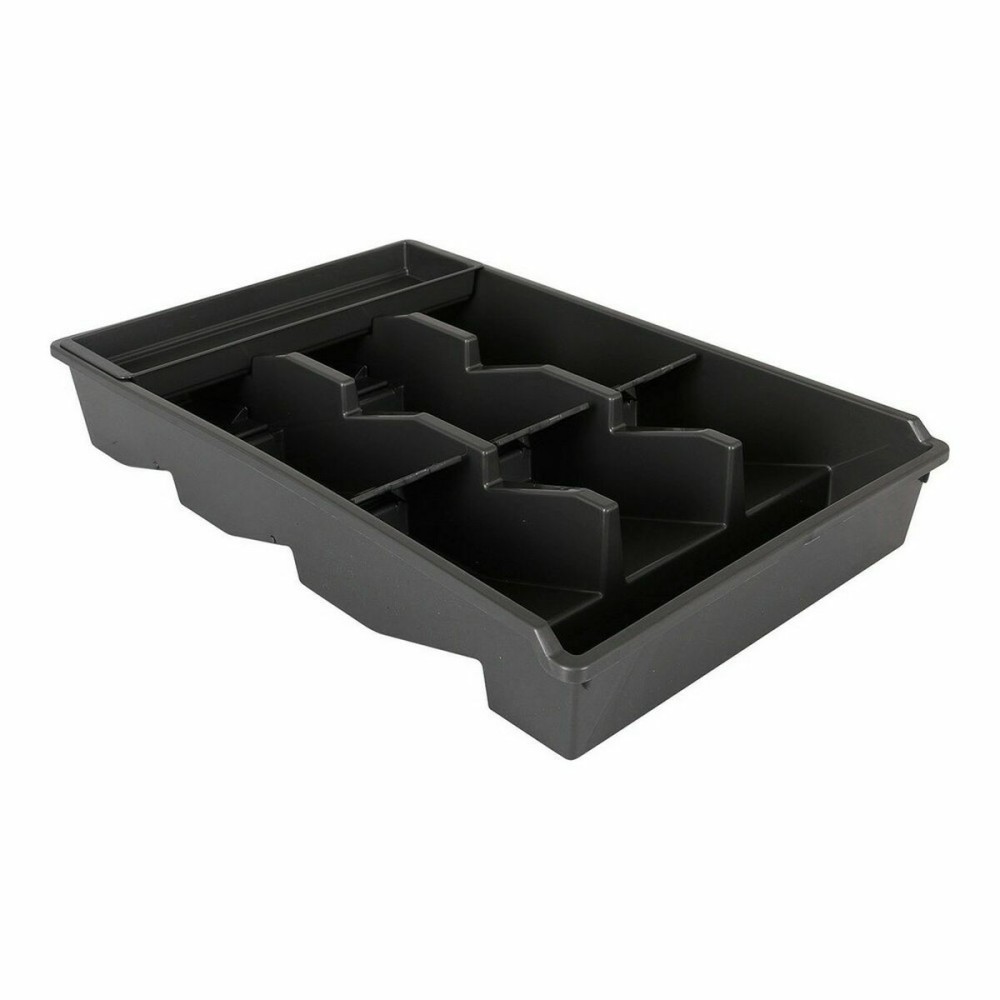 Cutlery Organiser Tontarelli Bella plus Black 43,6 x 28,7 x 7,13 cm (6 Units)