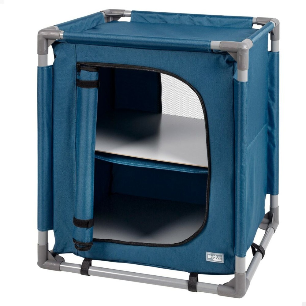 Campingschrank Aktive Blau Biegsam 56 x 66 x 46 cm 2 Stück