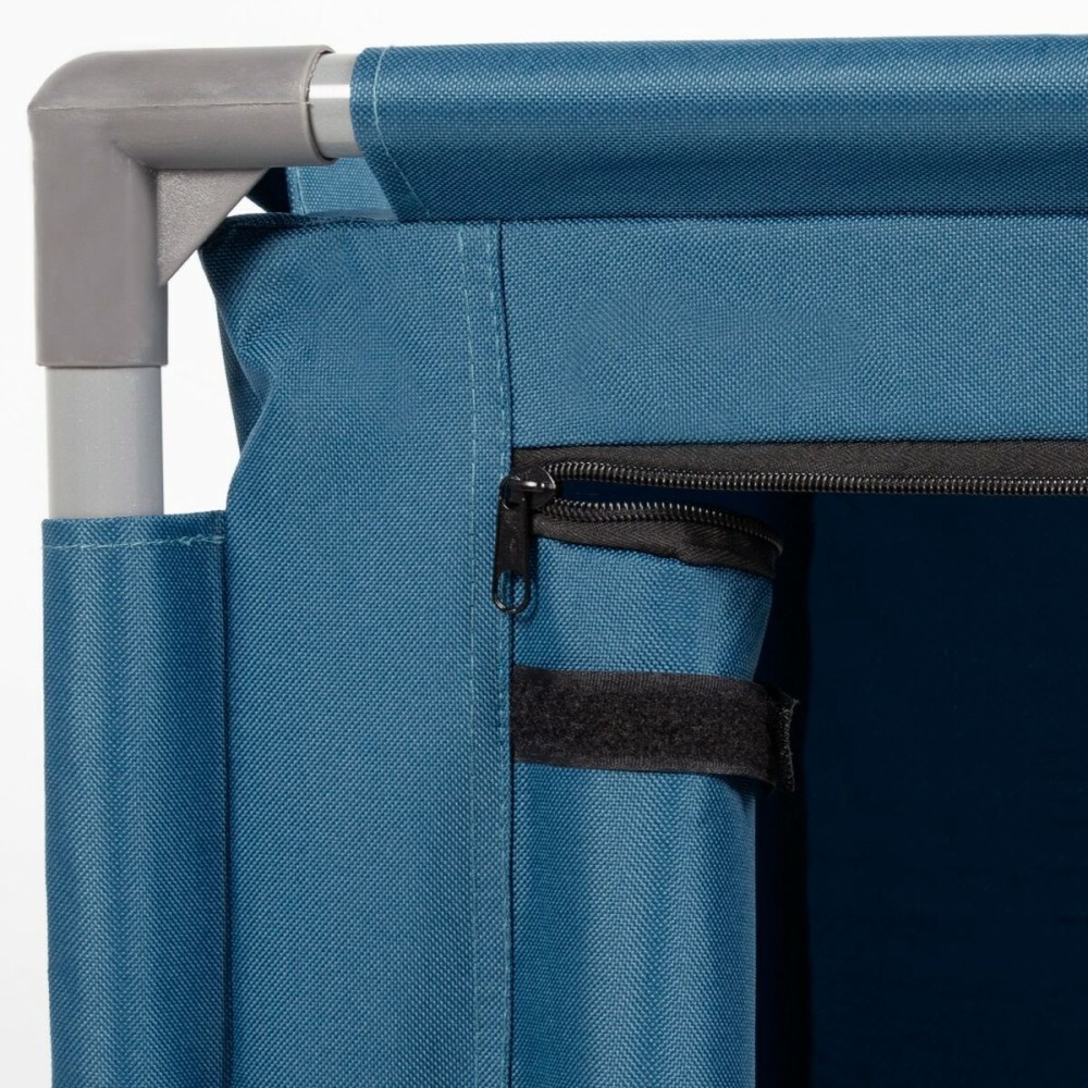 Armoire de camping Aktive Bleu Pliable 56 x 66 x 46 cm 2 Unités