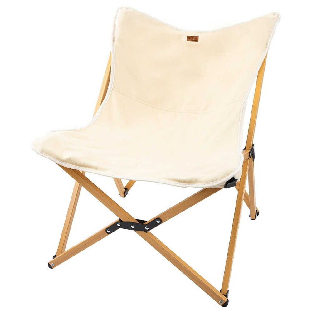 Chaise de camping pliante Aktive Terre 58 x 73 x 61 cm (2 Unités)