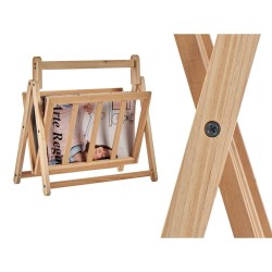 Magazine rack Kipit XJL146062 Brown Wood 30 x 37,5 x 36,5 cm (12 Units)