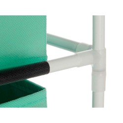 Étagère Kipit WR4323A-477 Blanc Menthe polypropylène Fer TNT (Non Woven) 35 x 35 x 102 cm (6 Unités)