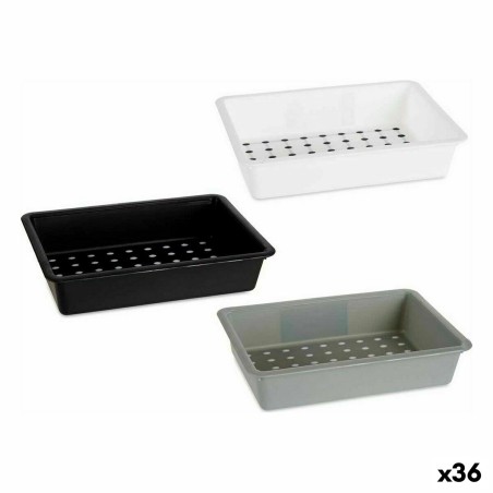 Organiseur de Tiroirs polypropylène 16 x 5 x 24 cm (36 Unités)