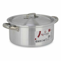 Casserole avec Couvercle Kinvara 100005 Argenté 3 L (10 Unités)