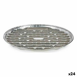 Set of Kitchen Dishes Kinvara 64300 Aluminium 32 x 3 x 32 cm Disposable Pizza (24 Units)