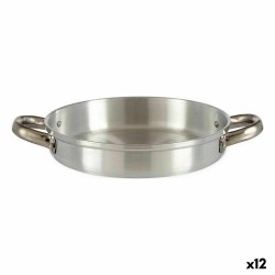 Pan Ø 22 cm Silver Aluminium (12 Units)