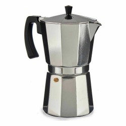 Italienische Kaffeemaschine A111RA-1200 Silberfarben Aluminium 650 ml (12 Stück)