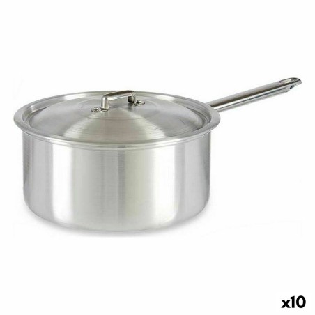 Topf mit Deckel Ø 24 cm Silberfarben Aluminium 5 L (10 Stück)