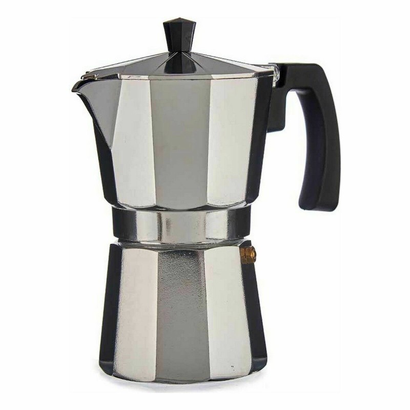 Italian Coffee Pot Kinvara A11RA-300 Silver Aluminium 150 ml (12 Units)