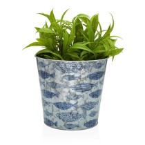 Plant pot Versa Metal Minimalist 18 x 17 x 18 cm