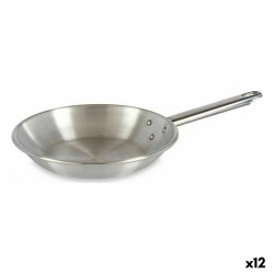 Pfanne Ø 20 cm Silberfarben Aluminium (12 Stück)