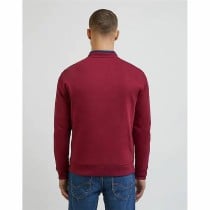 Herren Sweater ohne Kapuze Lee Plain Crew Braun