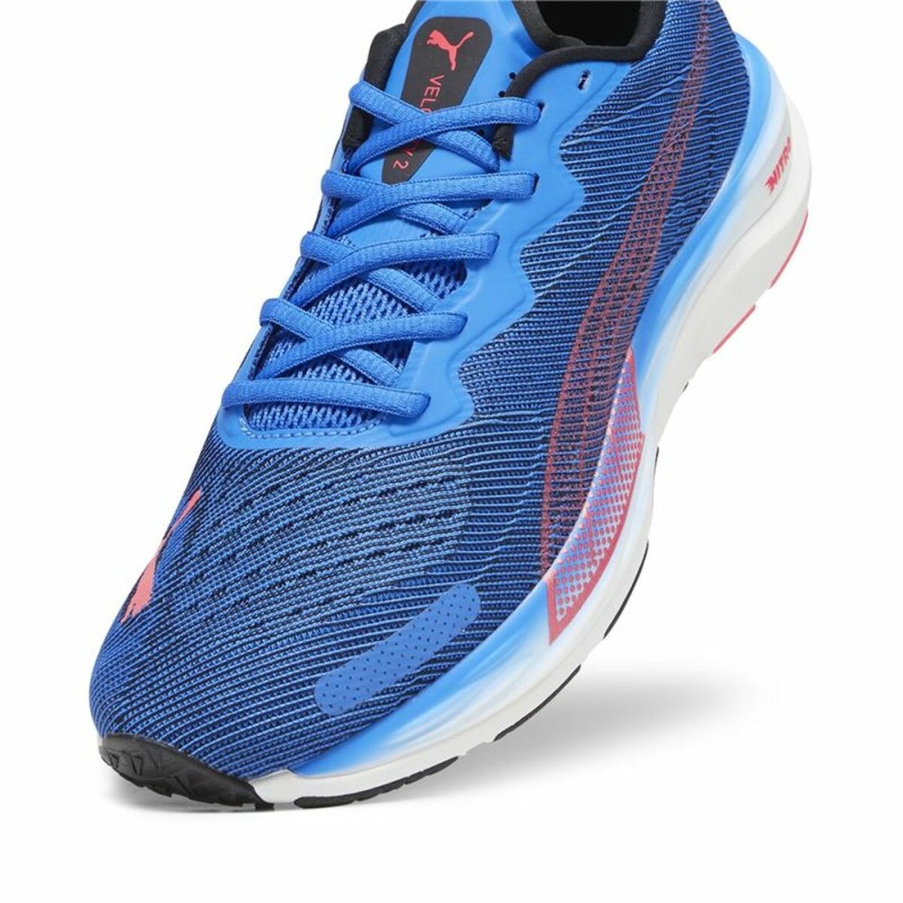 Chaussures de Running pour Adultes Puma Velocity Nitro 2 Bleu Homme