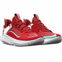 Chaussures de Basket-Ball pour Adultes Under Armour Flow Futr X Rouge