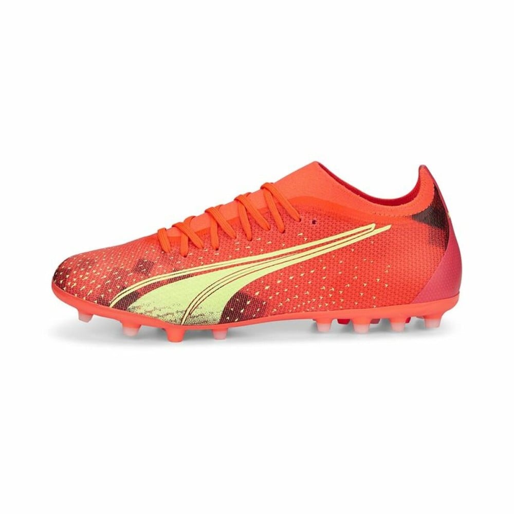 Adult's Football Boots Puma Ultra Match MG Orange