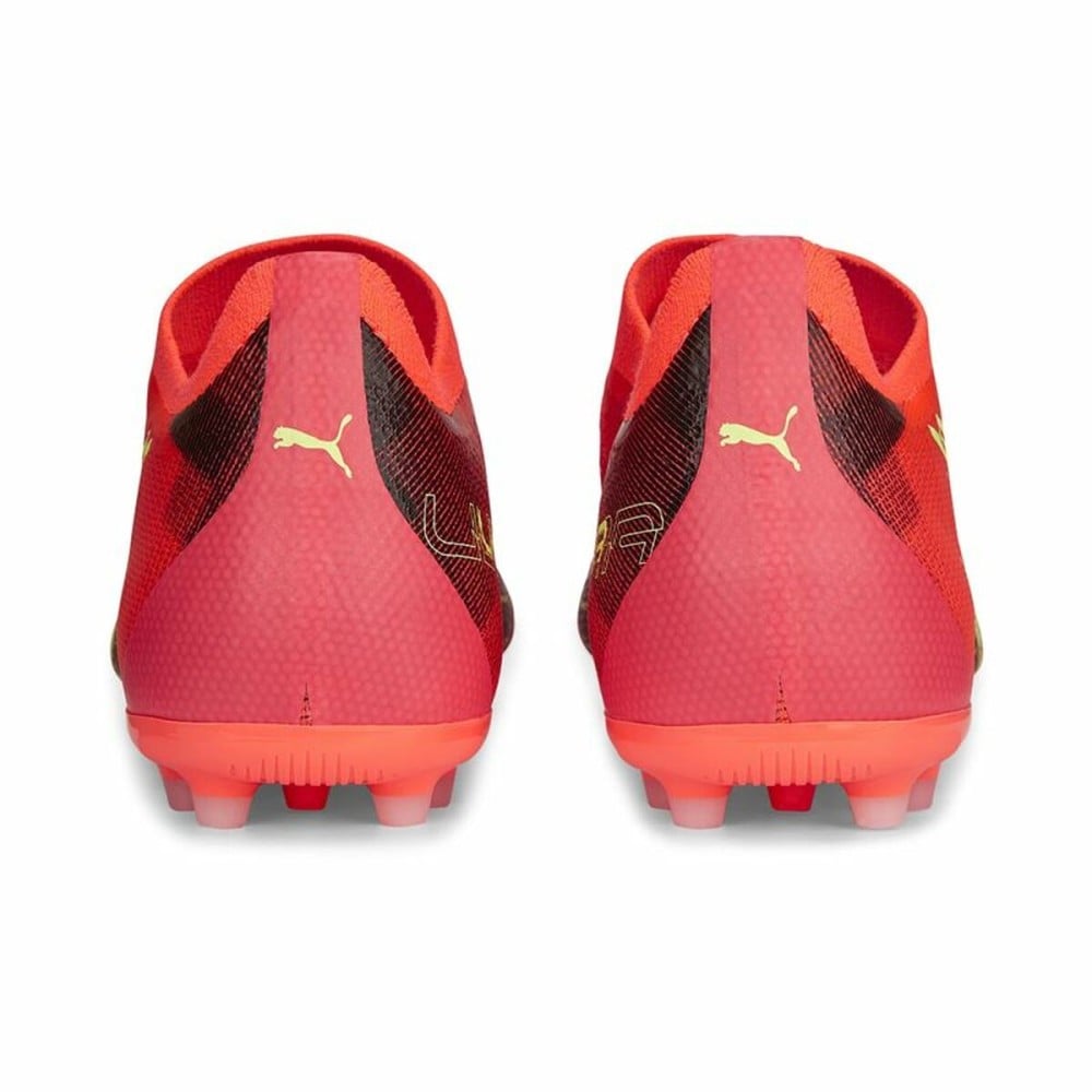 Chaussures de Football pour Adultes Puma Ultra Match MG Orange