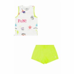 Ensemble de Sport pour Enfants Champion Blanc 2 Pièces