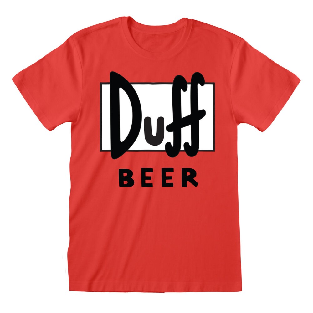 Unisex Kurzarm-T-Shirt The Simpsons Duff