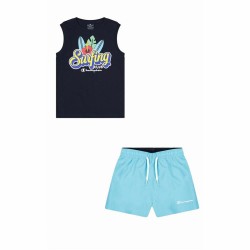 Ensemble de Sport pour Enfants Champion Bleu 2 Pièces