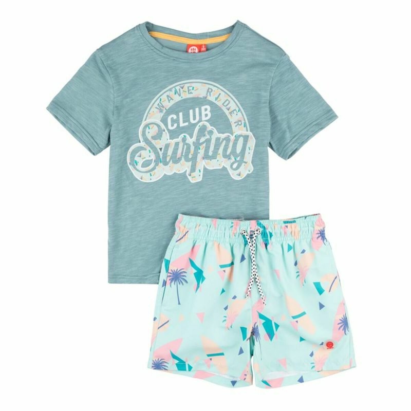 Children's Sports Outfit Go & Win Waipo  Blue Aquamarine