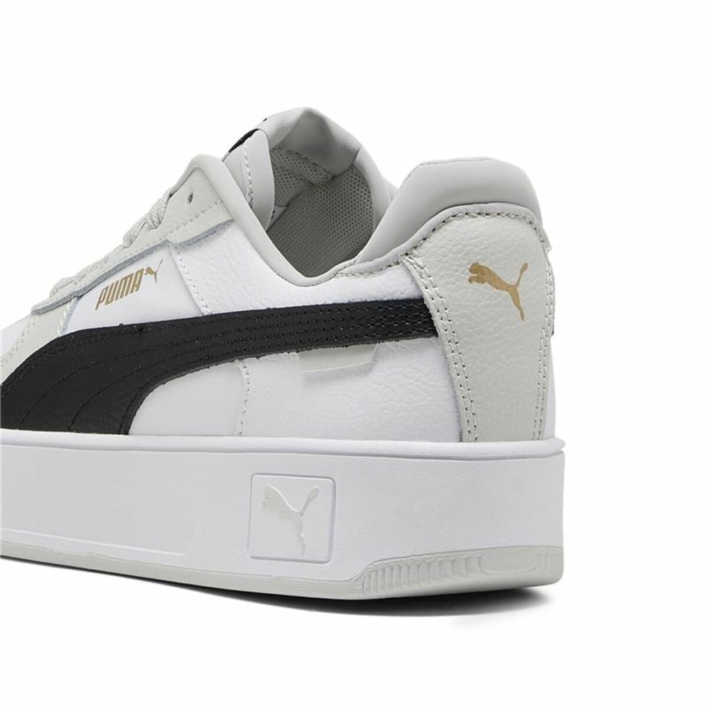 Sports Trainers for Women Puma Carina Street White Grey