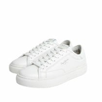 Sports Trainers for Women Pepe Jeans Adams Snaky White