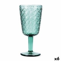 Glas Bidasoa Agata grün Glas 285 ml (6 Stück)