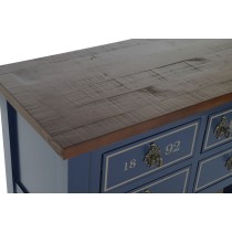 Meuble d'Entrée Home ESPRIT Marron Blue marine 103 x 35 x 80 cm