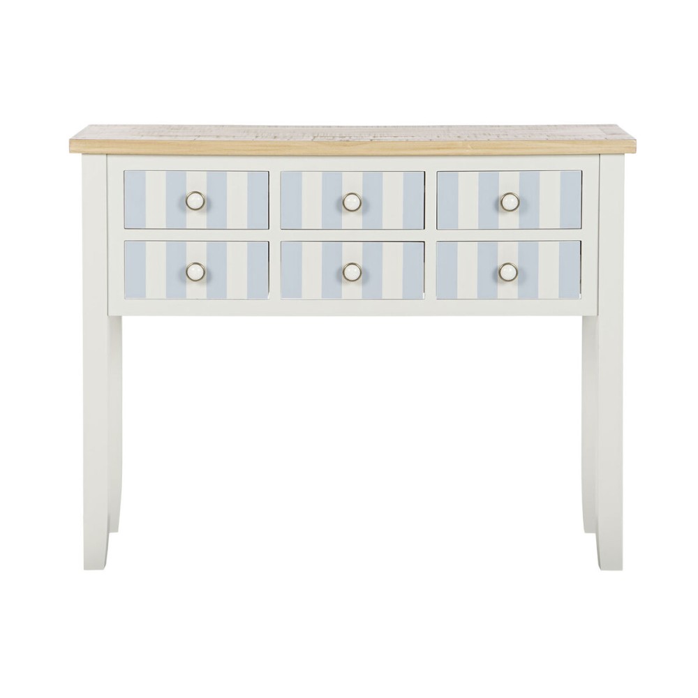 Eingangsbereich Home ESPRIT Blau Weiß 103 x 35 x 80 cm
