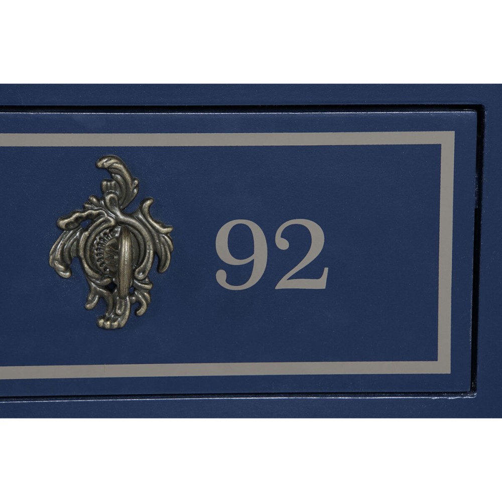 Meuble d'Entrée Home ESPRIT Marron Blue marine 103 x 35 x 80 cm