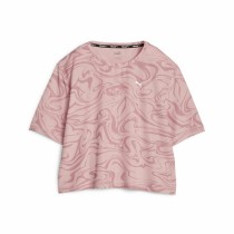 Maillot de Corps de Sport à Manches Coupe Puma Train Favorite Aop Rose