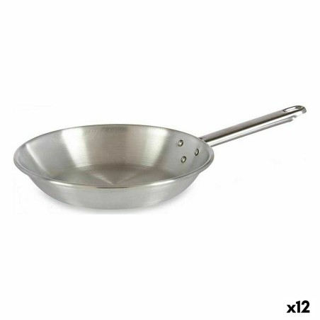 Pfanne Ø 22 cm Silberfarben Aluminium (12 Stück)