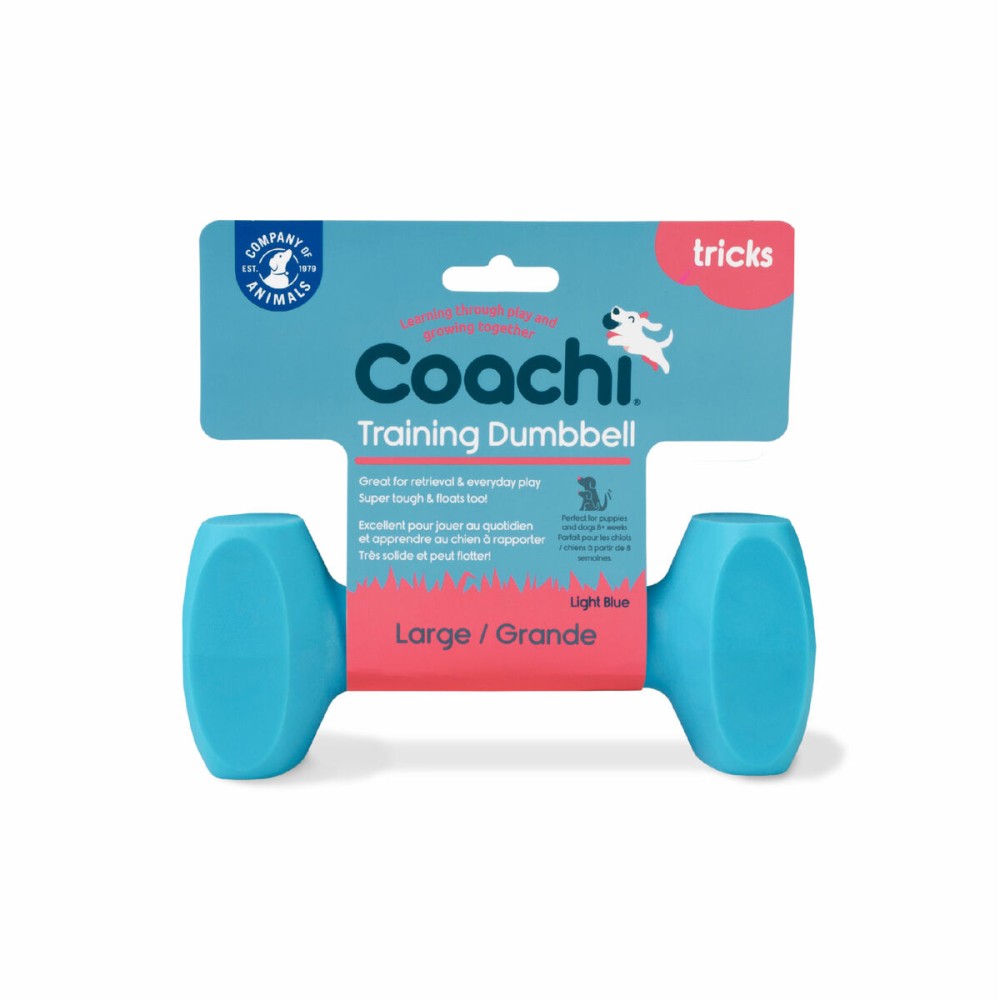 Haltère Coachi TRAINING DUMBBELL Bleu L Plastique