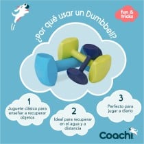 Haltère Coachi TRAINING DUMBBELL Bleu L Plastique