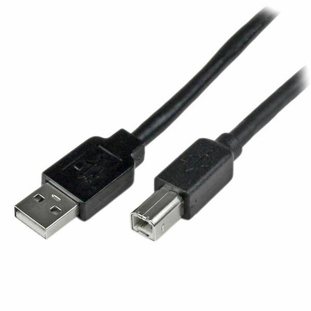 USB A zu USB-B-Kabel Startech USB2HAB65AC          Schwarz