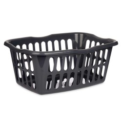 Panier Anthracite polypropylène 50 L 58 x 24 x 42 cm (12 Unités)