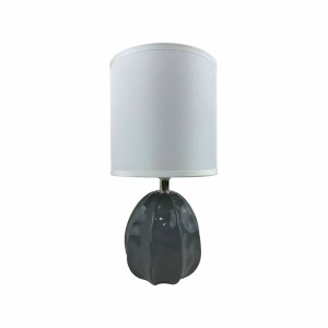 Tischlampe Versa Mery 25 W Grau aus Keramik 14 x 27 x 11 cm