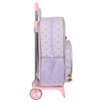 Cartable à roulettes Wish Lila 33 x 42 x 14 cm