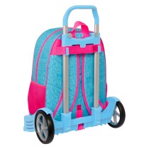 School Rucksack with Wheels LOL Surprise! Divas Blue 33 x 42 x 14 cm