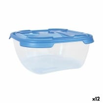 Ensemble de Boîtes à Lunch Tontarelli Nuvola 1 L Bleu Carré 3 Pièces (12 Unités)