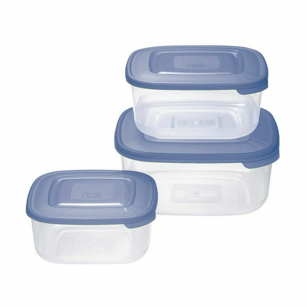 Set of lunch boxes Tontarelli Squared 3 Pieces (20 Units)