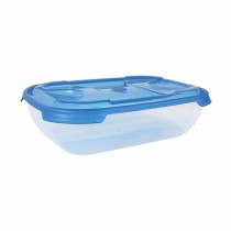 Set of lunch boxes Tontarelli Nuvola 2 L Blue Rectangular 2 Pieces (12 Units)