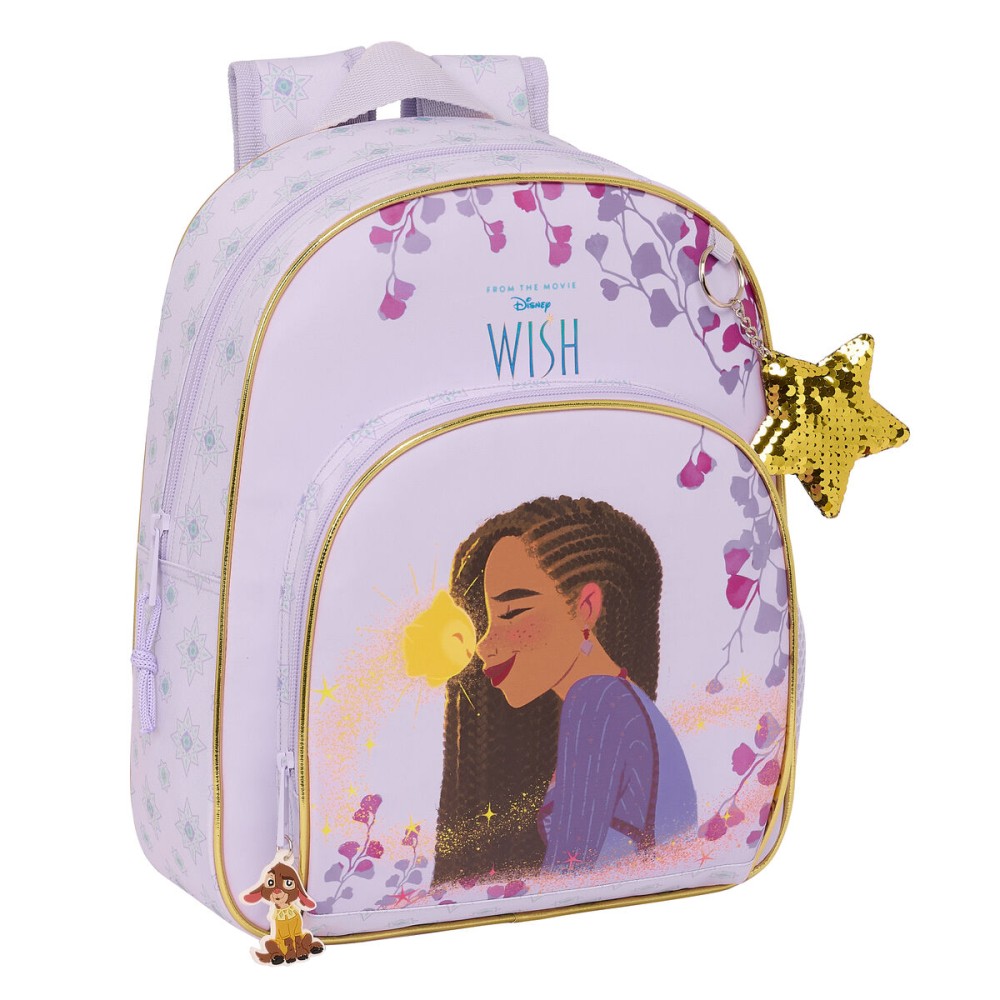 Kinderrucksack Wish Lila 28 x 34 x 10 cm