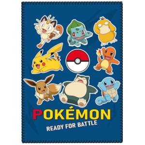 Decke Pokémon Pikachu 100 x 140 cm Bunt Polyester