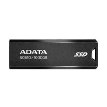 External Hard Drive Adata SC610-1000G-CBK SSD 1 TB Black